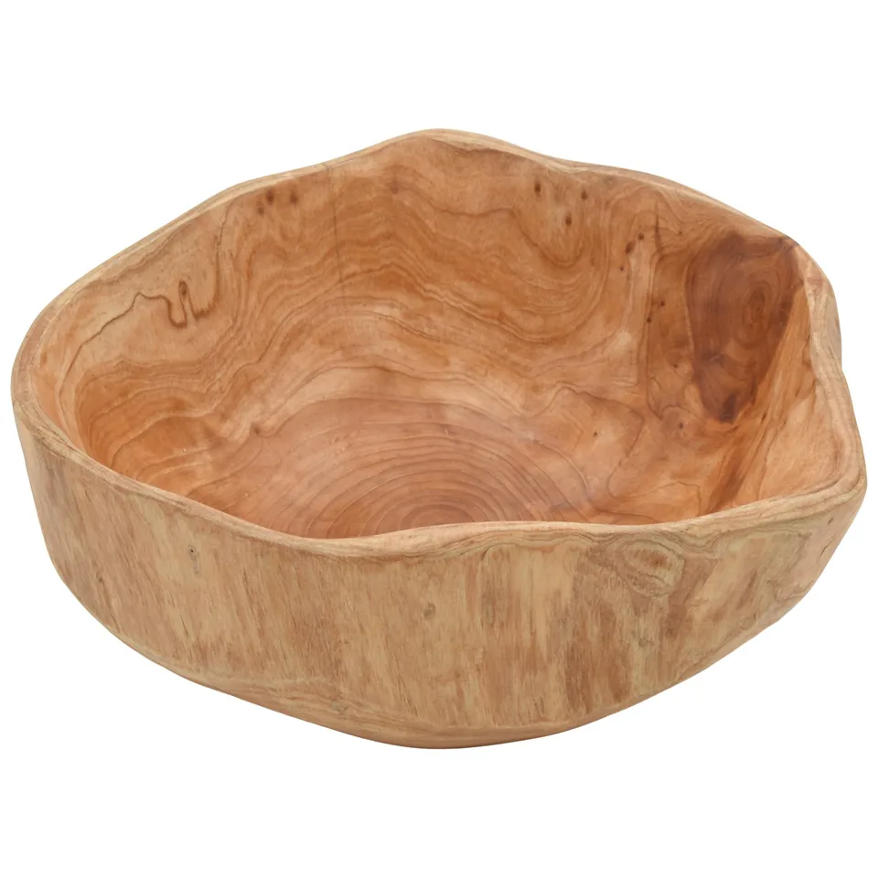 Domácne ovocná misa Drevená cukrová miska ovocná tanier drevená rezbárska ovocná tanier Drevo 20-24 cm