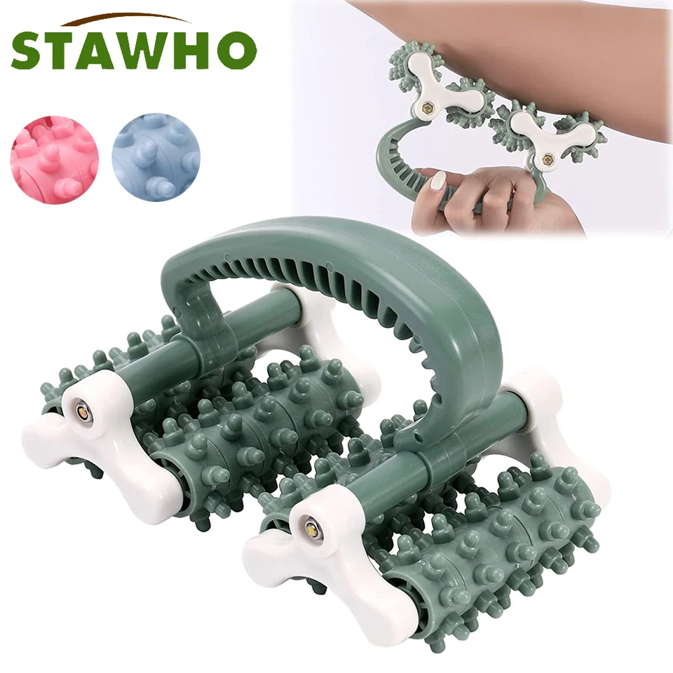 Domácnosť Masáž Mini Mini štvorkolesové lunárne multifunkčné masážne masážne koleso s masážou krku na krku v vare
