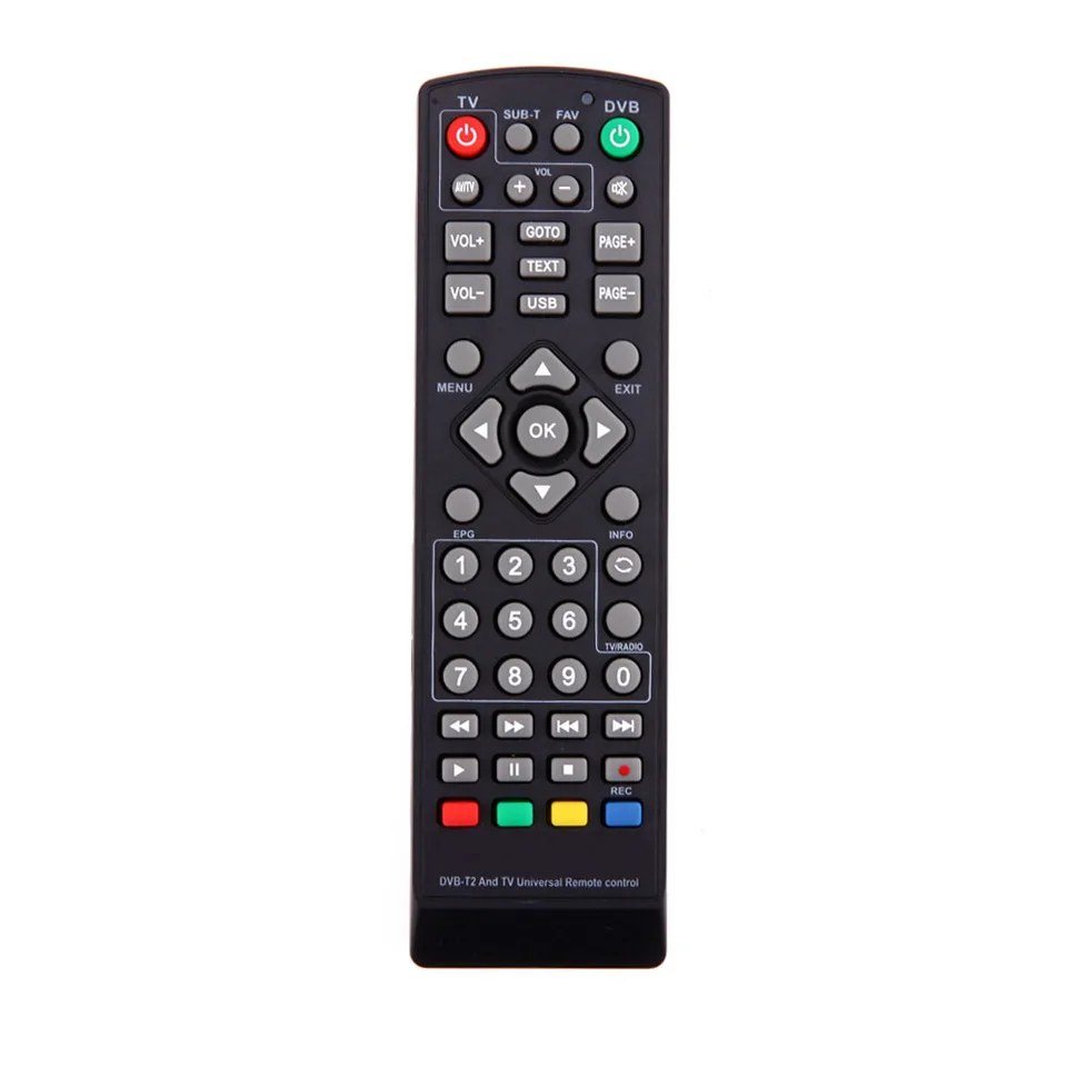 Domácnosť TV DVD diaľkový ovládač domácnosť Essential Accessories for DVB-T2 Universal Consumer Electronics Parts