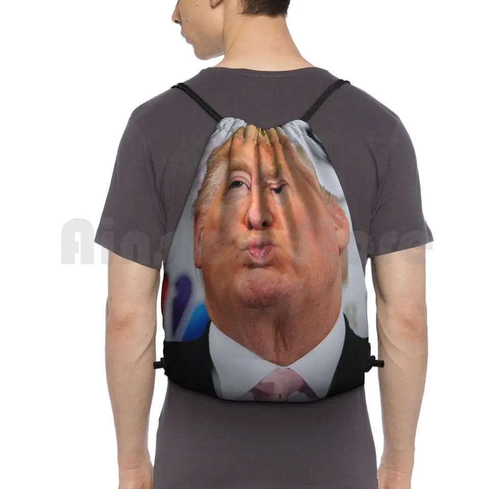 Donald Trump 1 batohový batoh vrecká na telocvičňu v taške Donald Trump Donald Trump Prezident 2016 Amerika