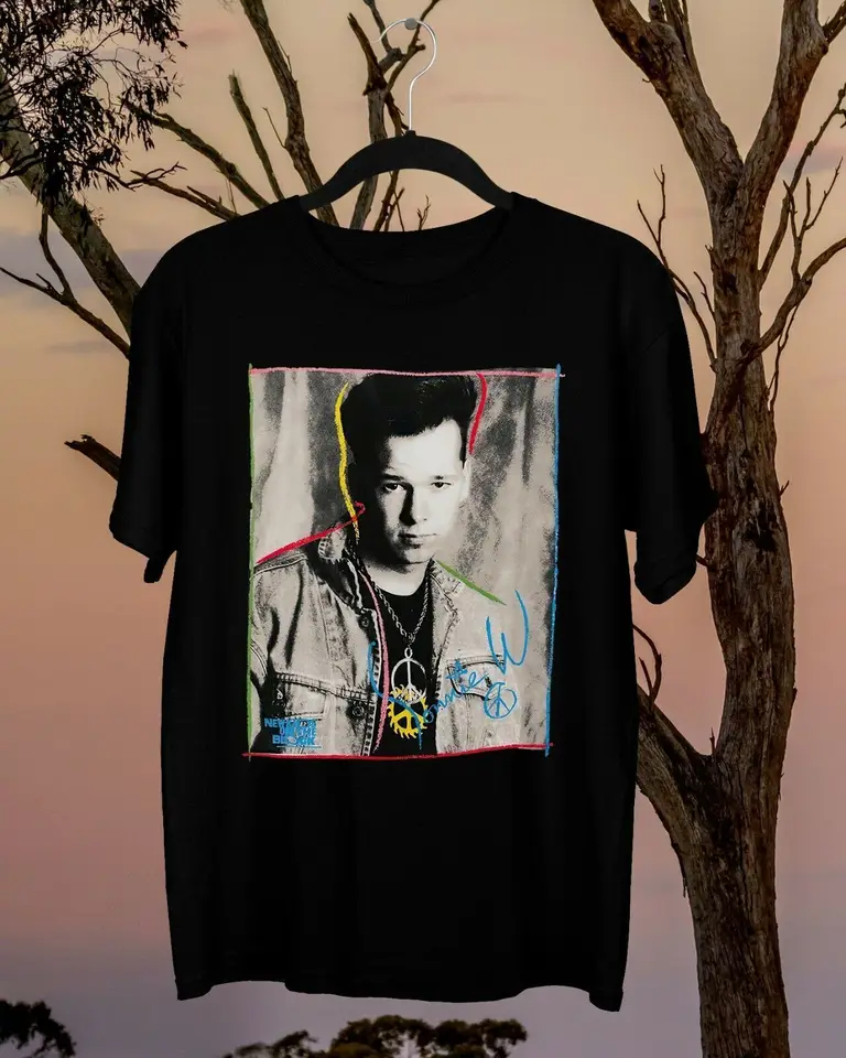 Donnie Wahlberg New Kids On The Block Vintage Black Men Alling Tirlk Fn040