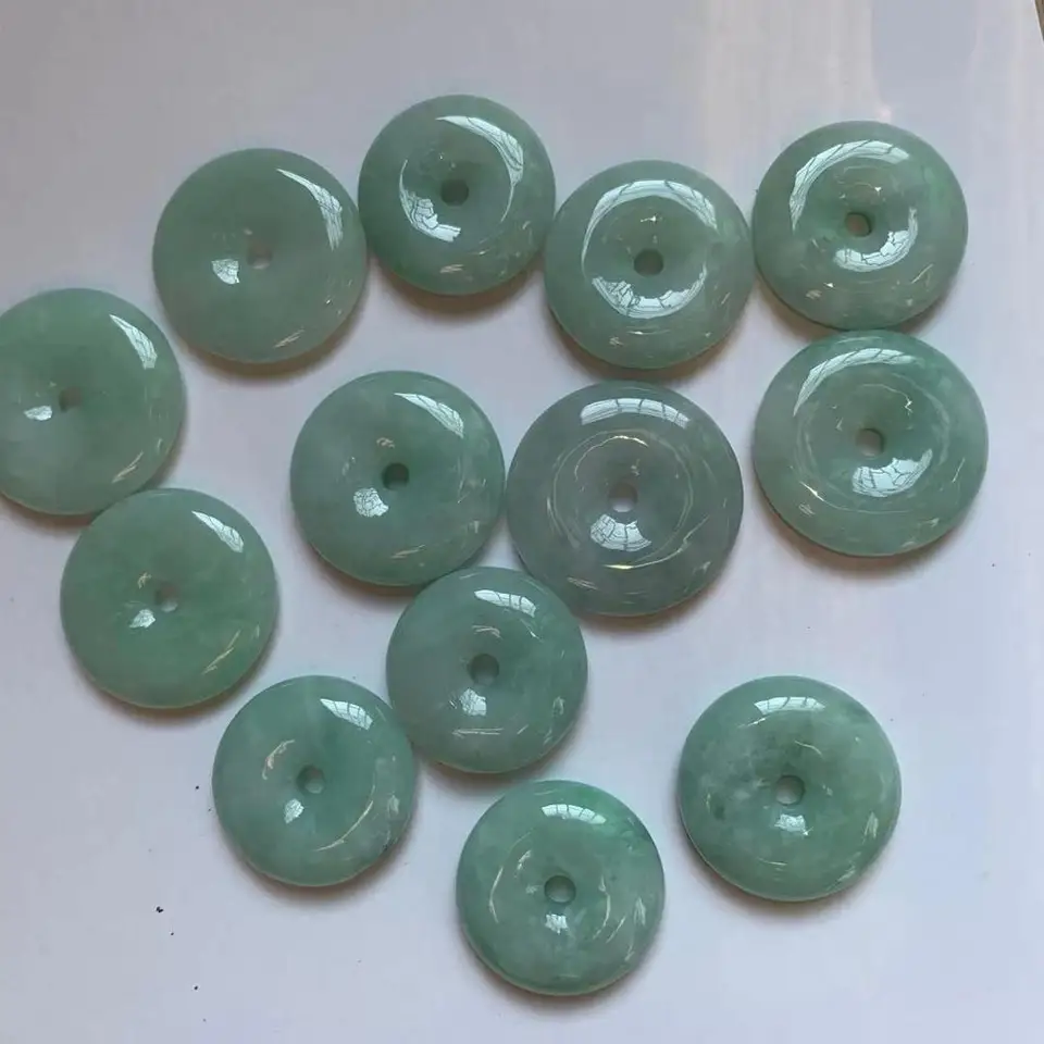 DONUT Tvar Barma jade korálky Prírodné drahokamy DIY voľné korálky pre šperky, ktoré vyrábajú 1 kus na predaj veľkoobchod!