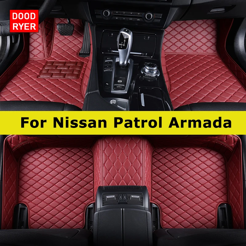 DOODRYER Vlastné podlahové podlahy pre nissan hliadku