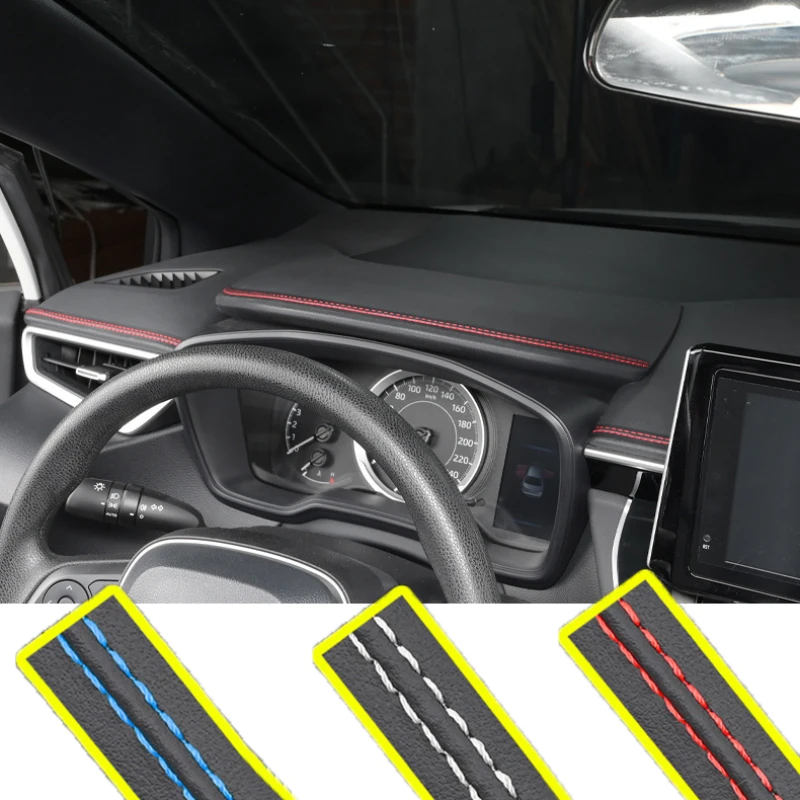 DOOR DOOR DASHBOARD DASKOARD DEKORATÍVNA LINE STANCER pre Toyota AURIS RENO Megane 2 Focus Kia Sportage 3 Grand Vitara Kia Rio 201