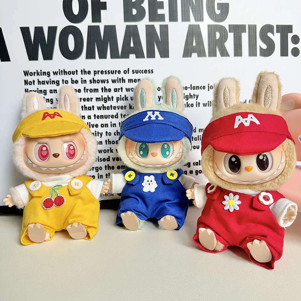 Dopamínový štýl Celkový kľúčový kľúč pre bábiky Labubu Dolls Rozkošený príslušenstvo pre 1. a 2. gen