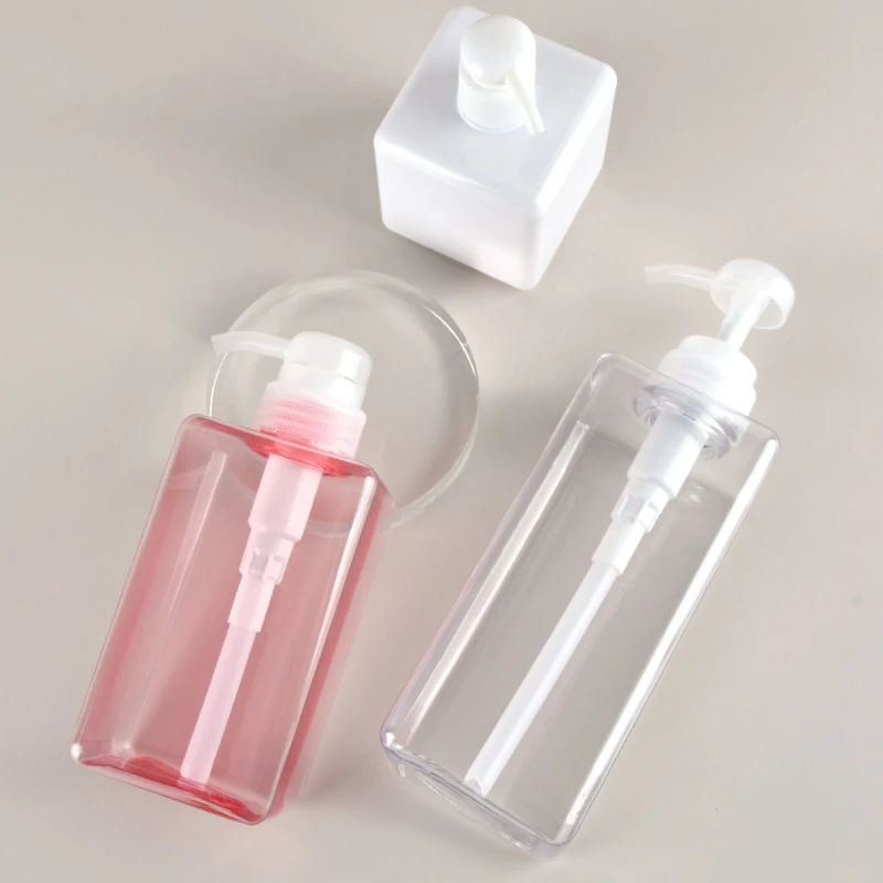 Doplniteľný šampónový šampón Sprchový gél Prázdne fľaše s čerpadlom šampónom kondicionéra Body Washenser pre hotelovú kúpeľňu
