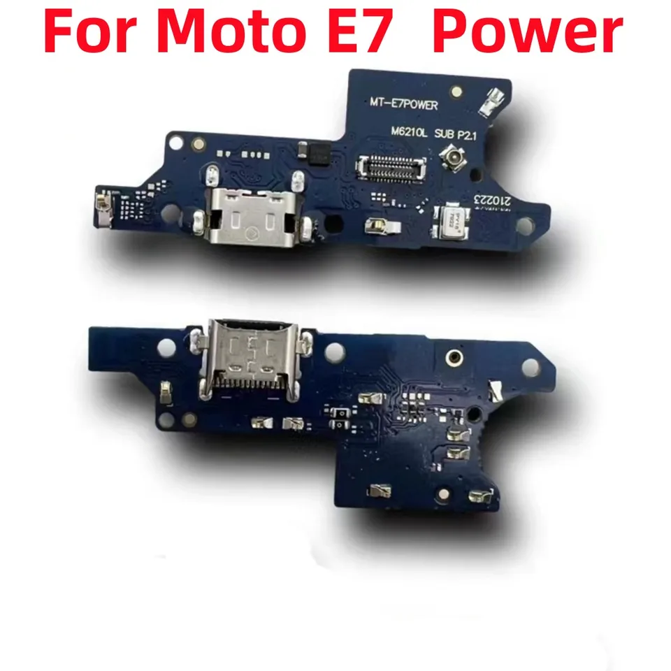 Doplnková doska nabíjacieho nabíjacieho nabíjacieho nabíjačky pre Motorola Moto E4 E5 E7 E7 Plus Play Power E20 E20 E6S E6I USB Flex kábla