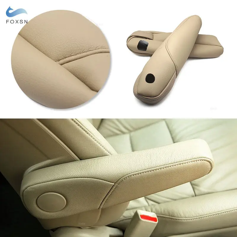 Doplnky automobilov 2pcs Microfliber Leather Driver and Resenger Side Sedadlá rukoväte obkladov obrusy pre Honda CRV 2007 2008 2009