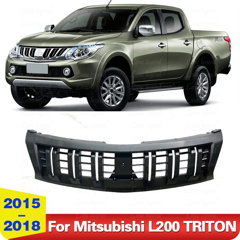 Doplnky snímača upravené ABS mriežky pre Mitsubishi L200 Triton 2015-2018
