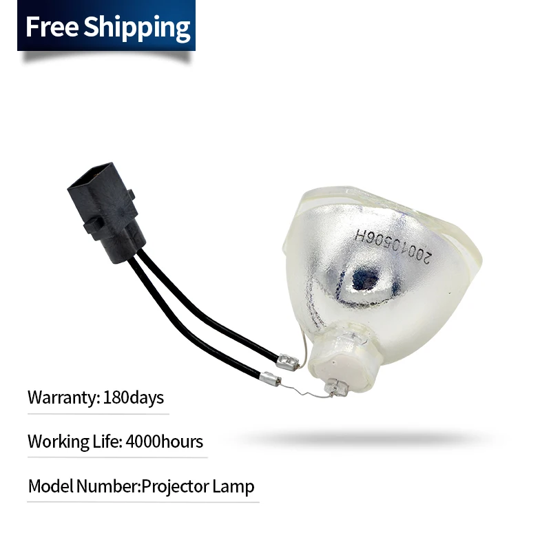 Doprava kompatibilná projektorová lampa Elplp80/elplp78/elplp88/elplp87/elplp96 pre Epson