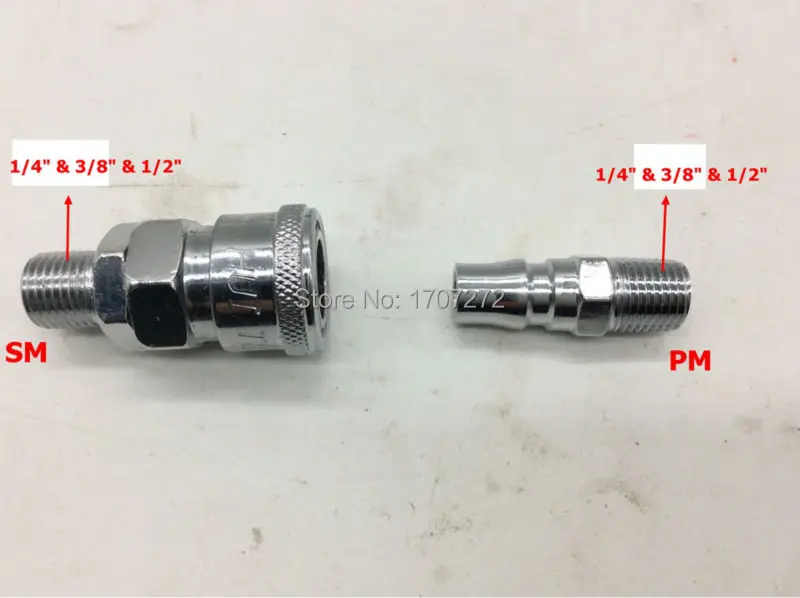 Doprava Pneumatická trubica rýchly konektor C -Style Pagoda Quick Twist Fitting SM20 /SM30 /SM40 /PM20 /PM30 /PM40