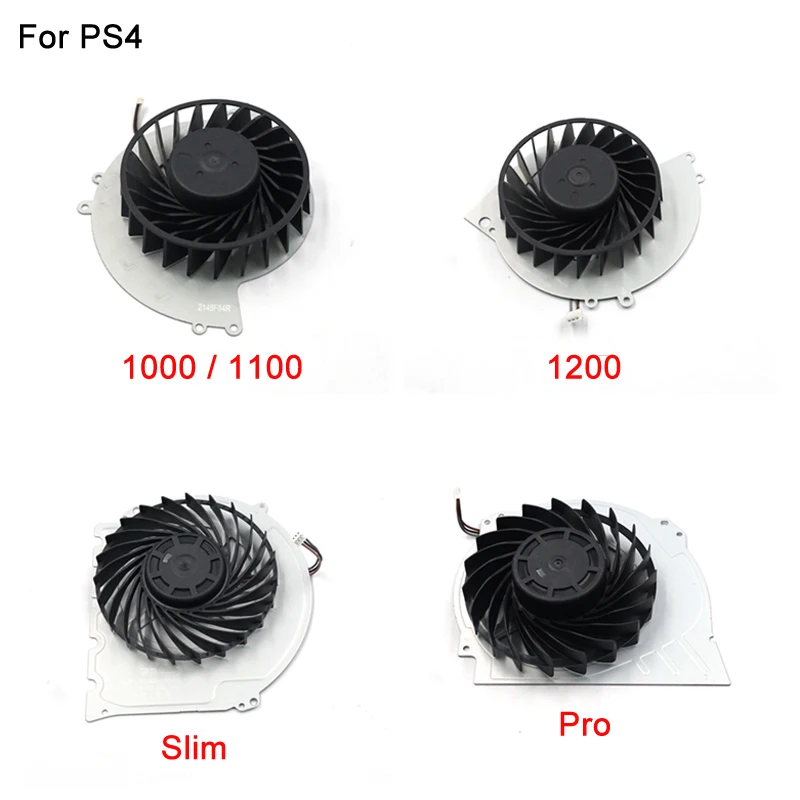 Doprava počítačového počítača Interný chladiaci ventilátor pre PlayStation 4 PS4 1000/1100/1200 Konzola pre PS4 Slim Pro Lighter CPU Coo Cooler ventilátor