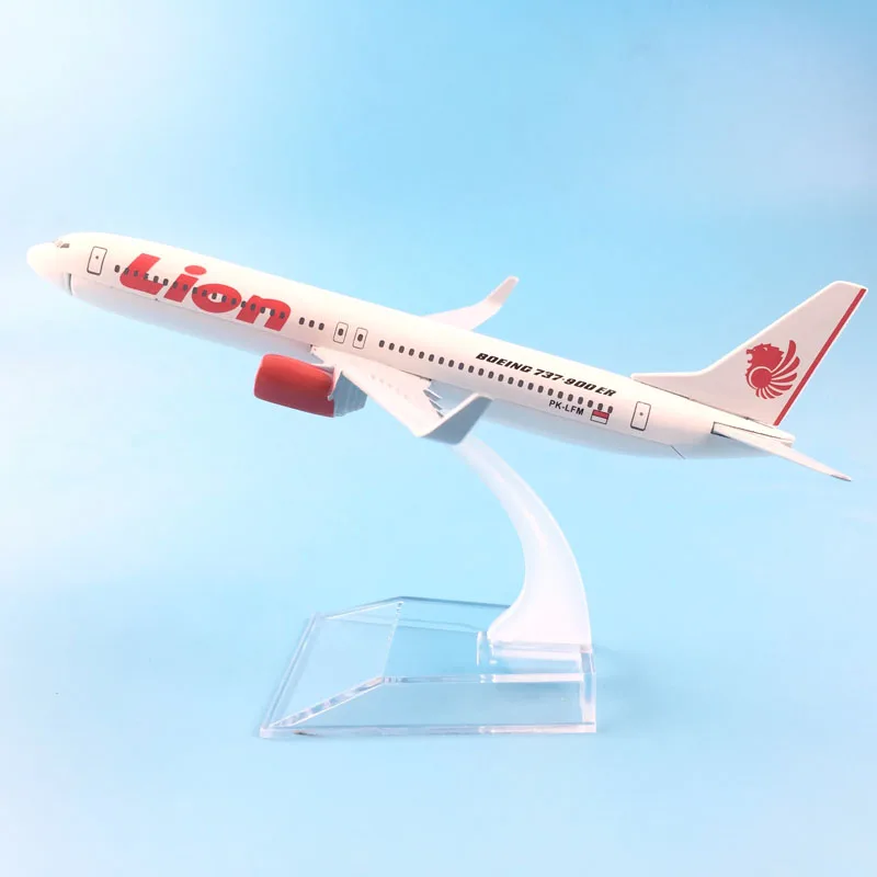 Doprava zdarma 16cm Boeing 737-900 Lion Metal Model Model lietadlá lietadlá Model hračky lietadlá narodeniny darček pre deti pre deti