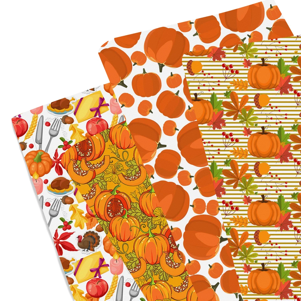 Doprava zdarma 50*145 cm oranžová tekvica tlačená polyester čistý bavlnený materiál patchwork šijací nástroj prešívané tkaniny, 1yc39489