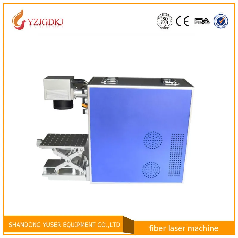 Doprava zdarma po mori 30W Split Fiber laser označovanie stroj kovový znak stroj laserový gravírovací stroj laserový znak stroj