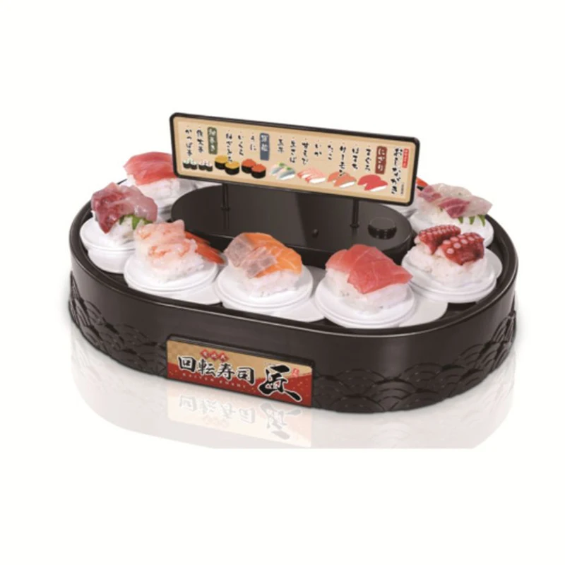 Dopravné sushi automatické automatické rotačné sushi stroj dezertné koláčové zobrazenie dezertných stojanov pre svadobnú hostinu Narodeniny