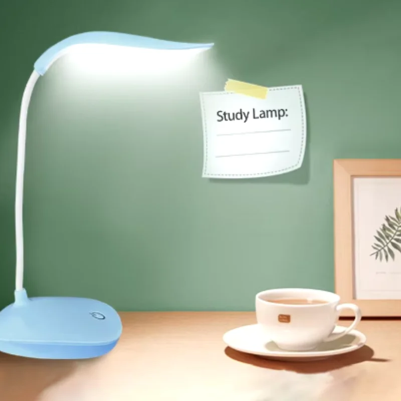 Dormitory Čítanie LED žiarovky nabíjania USB, ktorá chráni očné korálky s tromi prevodovými stupňami dotknuté stmievajúce lampy