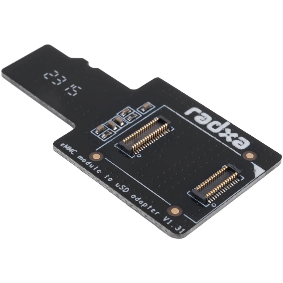 Doska EMMC na USD Board EMMC na USB (MicroSD) Adapter Board MicroSD EMMC Moduly pre Rock Pi 4A/4B