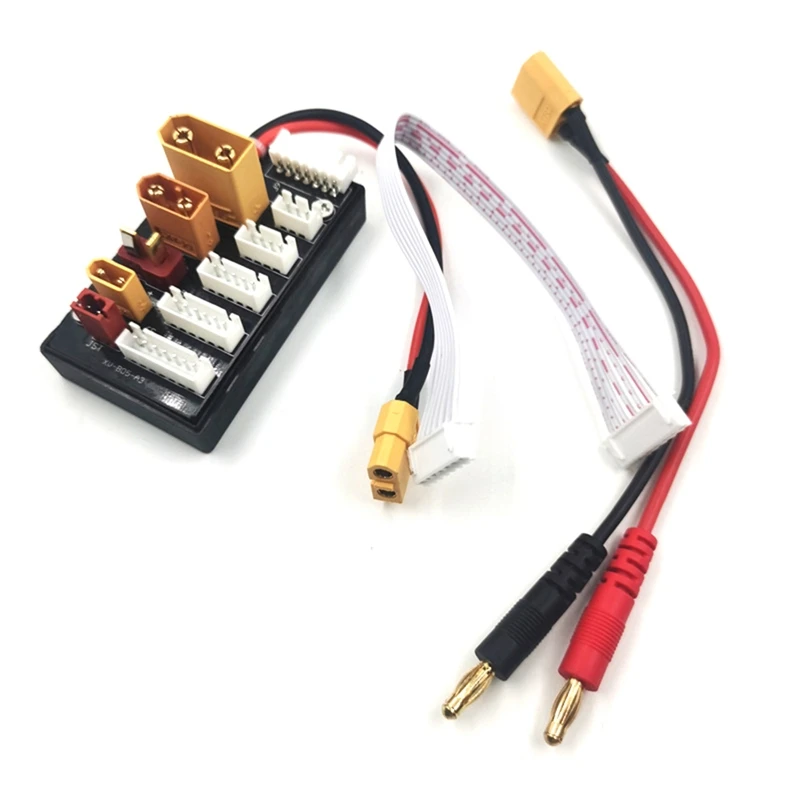 Doska nabíjačky batérií LiPo XT90 XT30 JST T Connector Paralel Balance Board X60 pre nabíjačku batérií IMAX B6