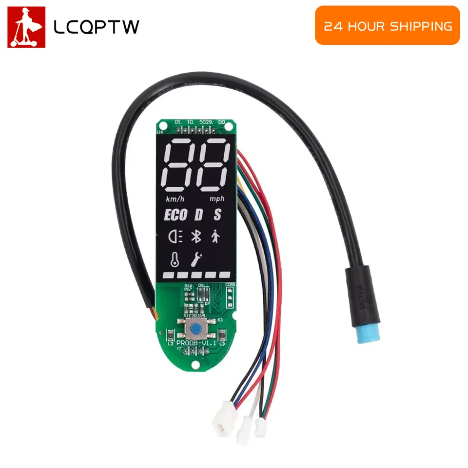 Doska obvodov pre dashboard pre elektrické skútre pre SEGWAY Ninebot Max G30 Kicksooter Dish Board Displej s príslušenstvom na krytie obrazovky