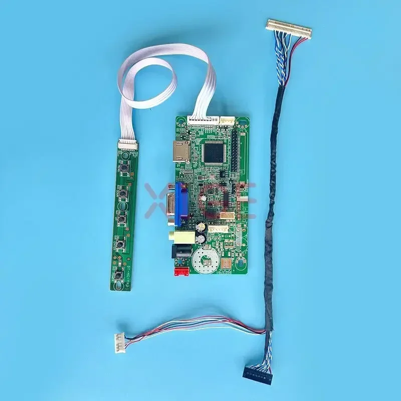 Doska ovládača ovládača LCD Monitor Fit HSD100IFW4 HSD101PFW2 Matrix 1024*600 Kit 30-PIN LVDS HDMI kompatibilný reproduktor VGA 10.1 