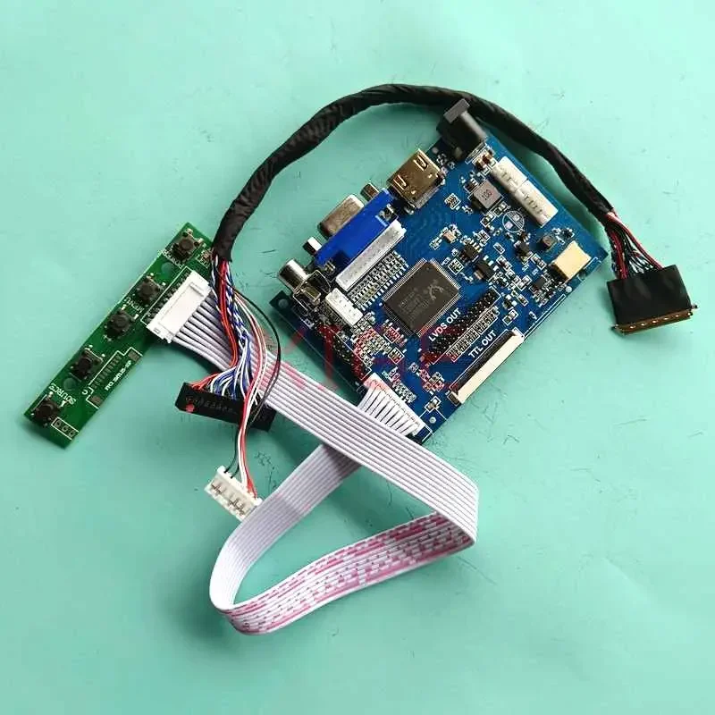 Doska ovládača ovládača pre LTN140AT21-001/002/601/802 HDMI kompatibilný 1366x768 LVDS 40 PIN laptop matica 14 
