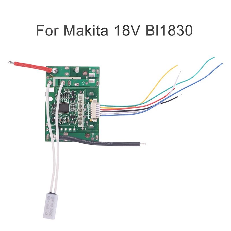 Doska PCB/LED 18V pre Makita 18V BL1830 BL1840 BL1850 Výkonový nástroj na ochranu obvodu na ochranu obvodu