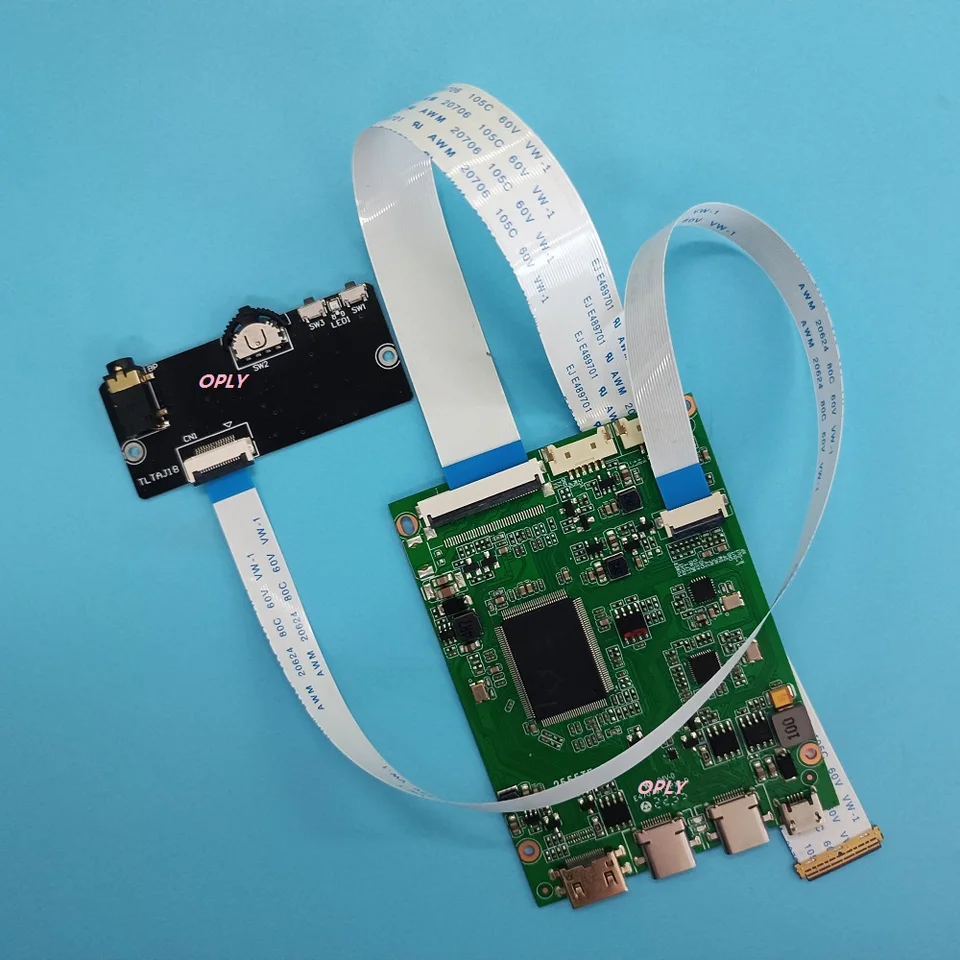 Doska radiča EDP 2K pre B116xTN02.5 B116xW05 B125XTN01.0 1366x768 Panel LCD LED LED MINI MINI TYPY-C MINI HDMI kompatibilná obrazovka
