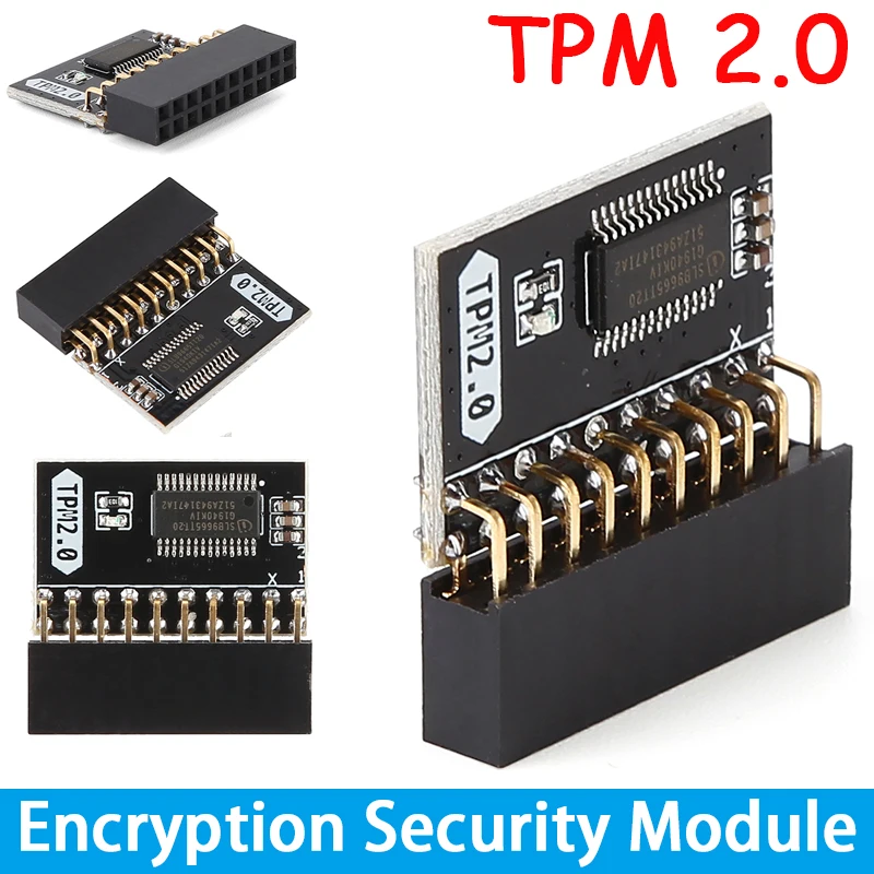 Doska zabezpečeného zabezpečeného modulu TPM 2.0 LPC 14/18/20 Modul pre hlavnú dosku PIN TPM2.0 pre základnú dosku ASUS GIGABYTE Windows 11 Windows 11