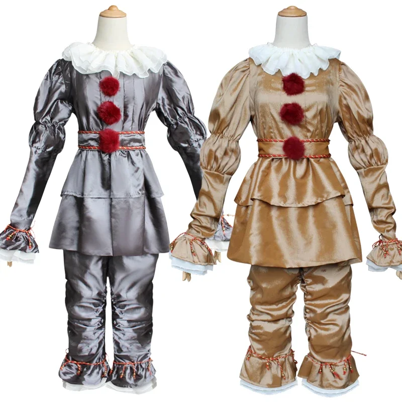Dospelé deti Joker Pennywise Cosplay kostým Stephen King It Chapter Horor Clown Halloween Party kostýmy