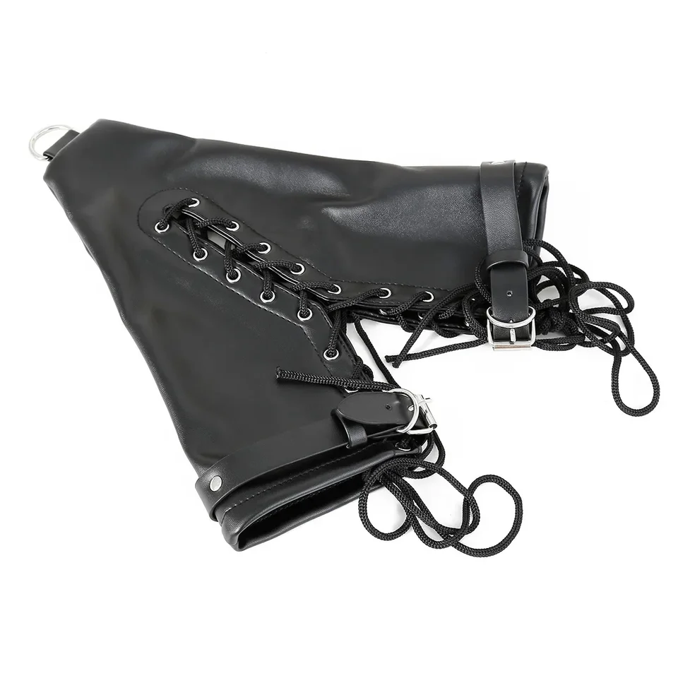 Dospelé hry Slave Oškolá exotické sexuálne hračky pre ženy fetiš BDSM Fetish Sex Bondage Sm Pu Kožené putá Anklecuffs