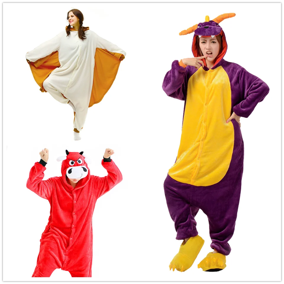 Dospelí muži pijamas onesie spánok unisex vianočné kostým kostým s jednou kusom nočné košele zimné kapucňa karikatúra kombinézy Homewear