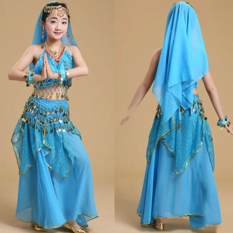 Dospelý egyptský indický Bollywood brušný kostým bruško tanec kostým pre ženy profesionálne detské dievča Orientálne oblečenie