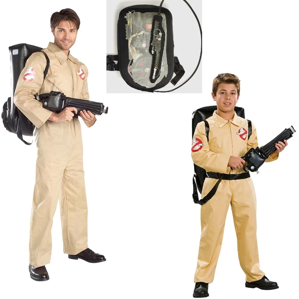 Dospelý Kid Ghostbusters Cosplay kostýmy Halloween kostýmy Anime Party Uniforma batohové figúrky