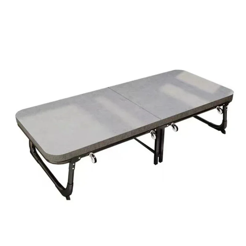 Dospelý obed prestávka Skladacia posteľ Lazy Modern Modern Camping Skladacie postele Prenosná Tumbona Plegable Beds and Furniture BL50AM