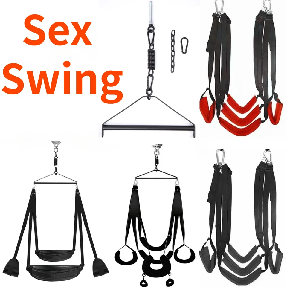 Dospelý SM Games Sex Swing Sexuálne fetiš Bondage sexuálne hračky pre páry Ženy Dospelé výrobky stoličky zavesenie Pravate Slave BDSM Shop