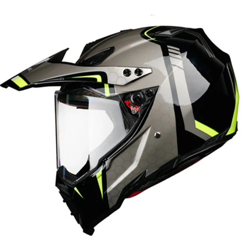 Dot Adult Helma pre dirtbike ATV MotoCross MX Offroad Motorcyle Street Bike Snowmobile Helma s priezorom (stredná, lesklá biela)
