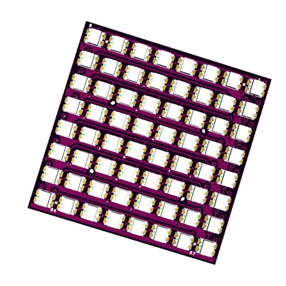 Dotstar Vysoká hustota 8x 8, 64 bit RGB LED Pixel obrazovka
