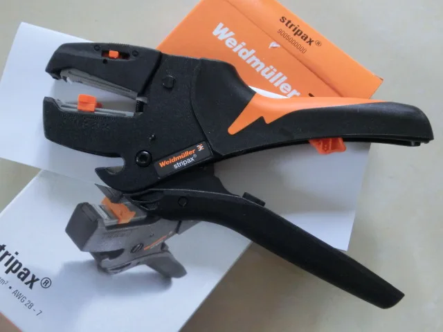 Dovážané kliešte na stripovanie drôtov Weidmuller Stribax 9005000000 z Nemecka