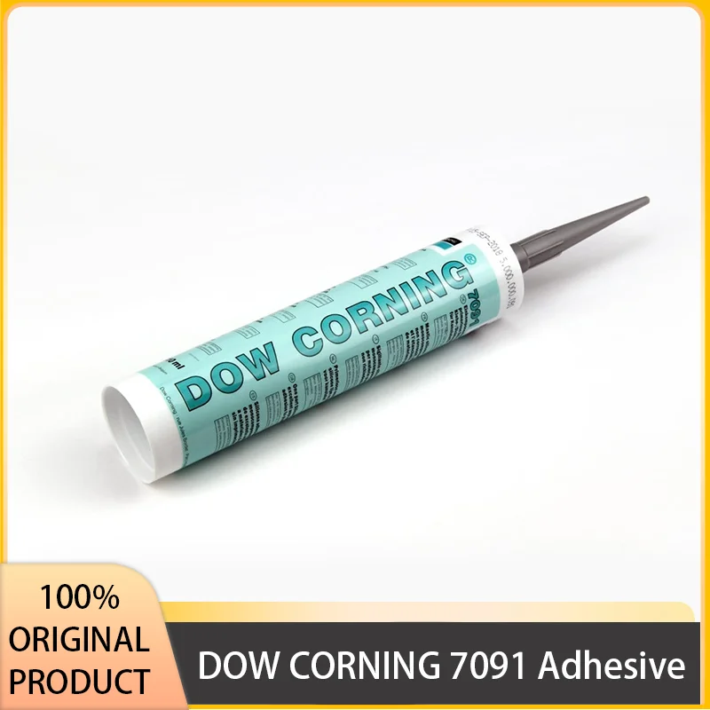 Dow Corning 7091 Dowsil 7091 Adhézne tesnenie Vysoko pevnosť Elastický všeobecný účel Silikónový originálny produkt