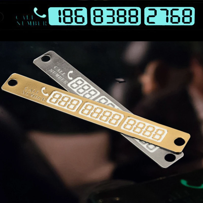 Dočasná karta Parkovacie karty na telefónnom čísle pre Opel Zafira B Corsa D Insignia Mokka Rega