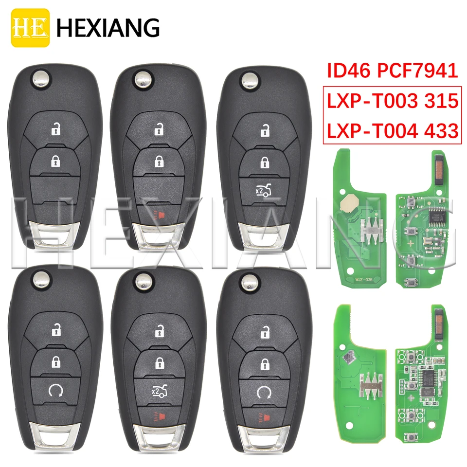 DR 315/433MHz ID46 PCF7941 Diaľkový kľúč automobilu pre Chevrolet AVO Cruze XL7 XL8 TRAILBLAZER Onix Tracker Colorado RS Sonic Trax Spark
