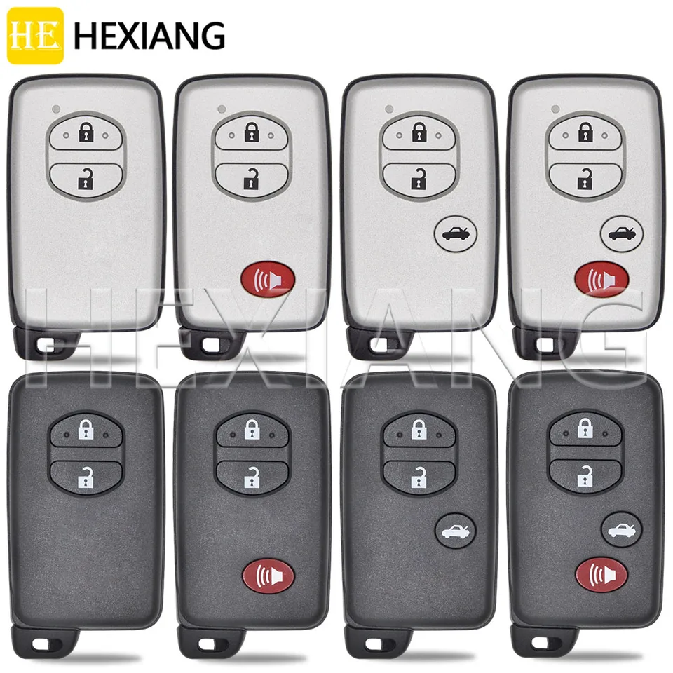 Dr CAR Rmote Key Shell Case tiež podporuje VVDI XM38 PCB pre Toyota Camry Prado Prius Yaris Highlander Avalon RAV4 Landcruiser