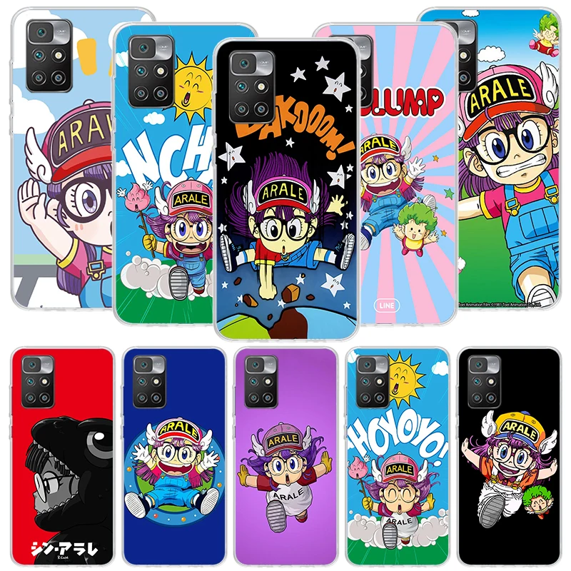 Dr Slump Arale Anime Telefónny puzdro pre Xiaomi Redmi 12 12C 9A 9C 9T 10 A 10C 8a 7a 7a 6 6a K40 K20 PRO S2 10X TLAČ