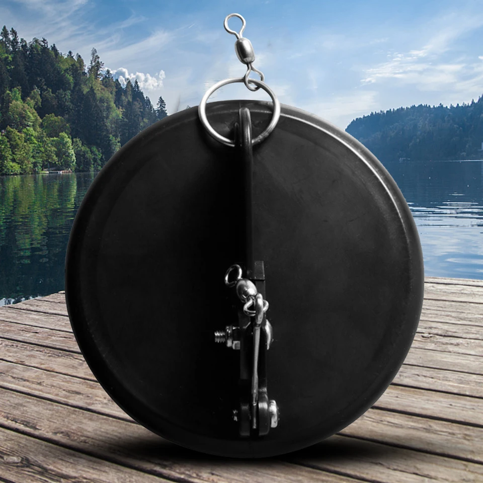 Draging Disc Connector Odnímateľný prsteň Trolling Dipsy Dipsy Nastaviteľný uhol dodáva sa s príveskovým rybárskym doplnkom
