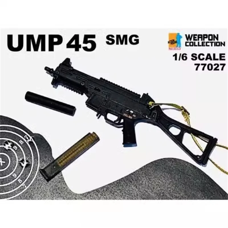 Dragon 77027 1/6 vojakov zbraň UMP45 SMG Submachine Gun Plastic Model Hray Fit 12 '' Action Figure na sklade