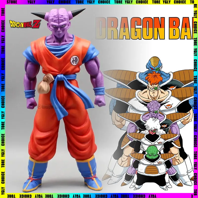 Dragon Ball Ginyu Anime Figures Namek Ginyu Force Figurine GK 25CM PVC Model Model Doll Collection Dekorácie Darčeky