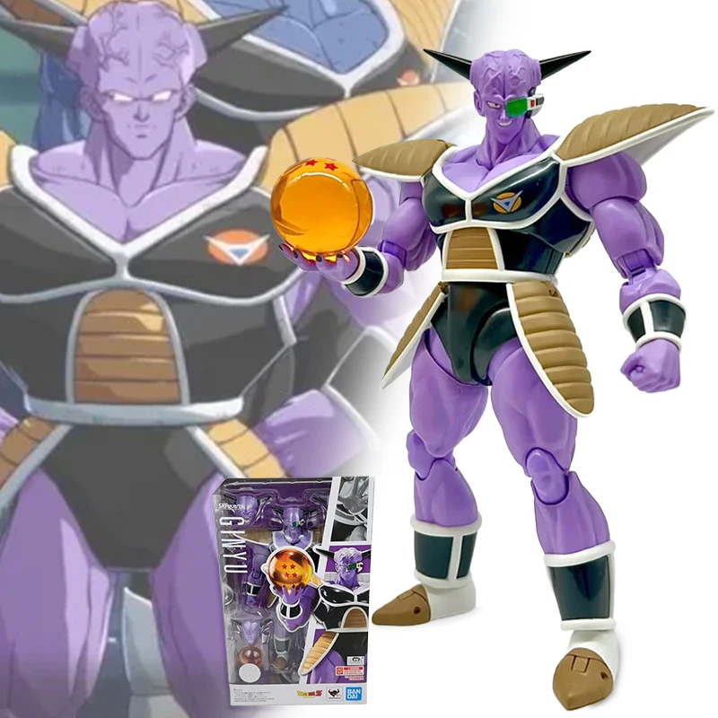 Dragon Ball Ginyu Force Captain Action Action Figrue Ginyu Anime postava Ginyu SHF Figuarts PVC Collection Model Model Kid Hračky Originálne