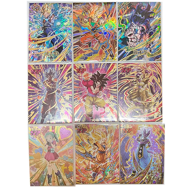 Dragon Ball Syn Goku Bulma Syn Gohan Yamcha Frieza SSP SP SP karty anime postavy Game Collection Rare Birthday Darčeky