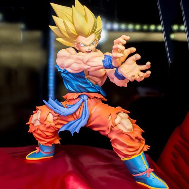 Dragon Ball Z Kamehameha Syn Goku Figure Super Saiyan Kakarotto 16cm PVC Akčné figúrky Model Dolls Hračky pre deti Darčeky